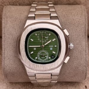 Patek Philippe Nautilus Travel Time Chronograph/vert